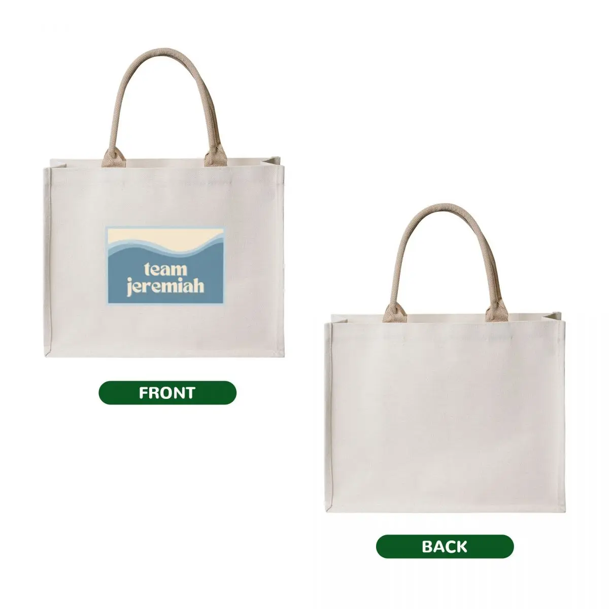 Team Jeremiah Tote Bag bags for women Women bags tote bag university shopper bags for women