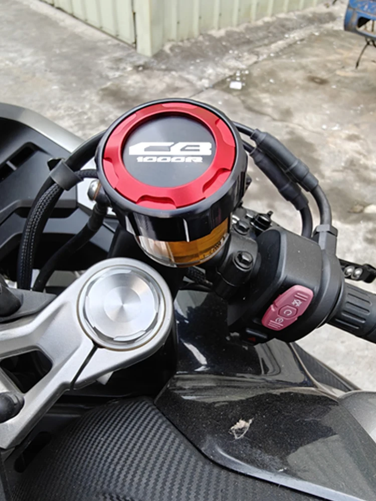 For HONDA cb1000 r CB1000R CB 1000R 2009-2014 2015 2016 Motorcycle CNC Accessories front and rear brake fluid cap protection