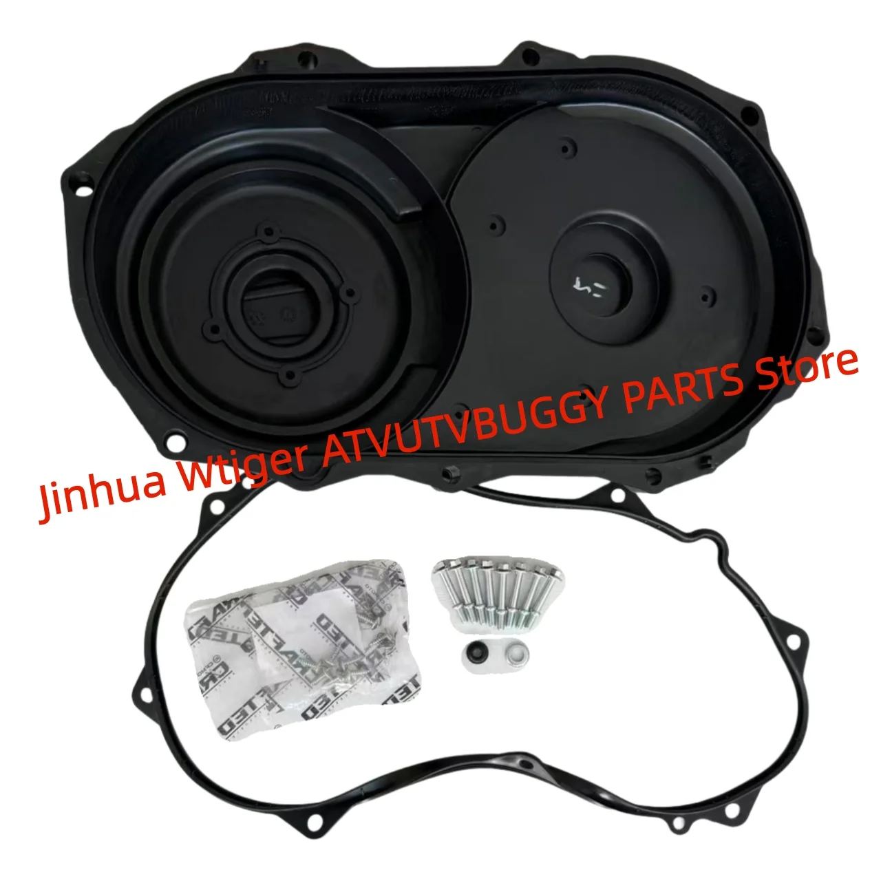 オリジナルCVTカバーアッシー（ゴムガスケット、ボルト付き）0GR0-013300-20000 CFMoto NEW450 520 625 ATV SSV Cforce X4 X5 X6 Zforce Z5 Z6用