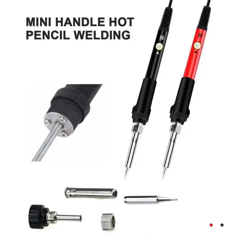 

Electronic Welding Repair Tool Regulating Soldering Iron 60W Internal Heating Core Constant Temperature Electric Soldering Iron