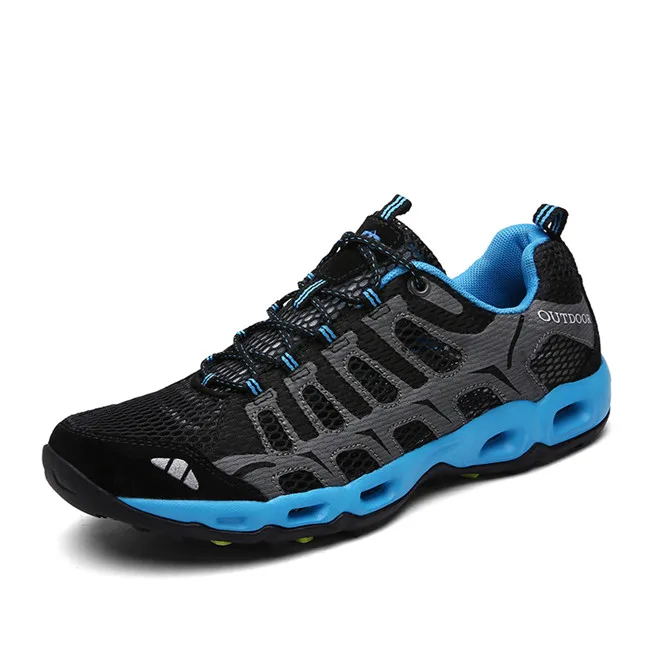 Zapatillas de deporte de malla para hombre, zapatos informales a la moda para primavera y exteriores, cómodos, talla 39-46, novedad de verano