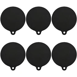 6 Pcs Induction Cooktop Mat Protector Nonslip Silicone Heat Insulation Pad Top Cover Reusable Heat Insulated Mat