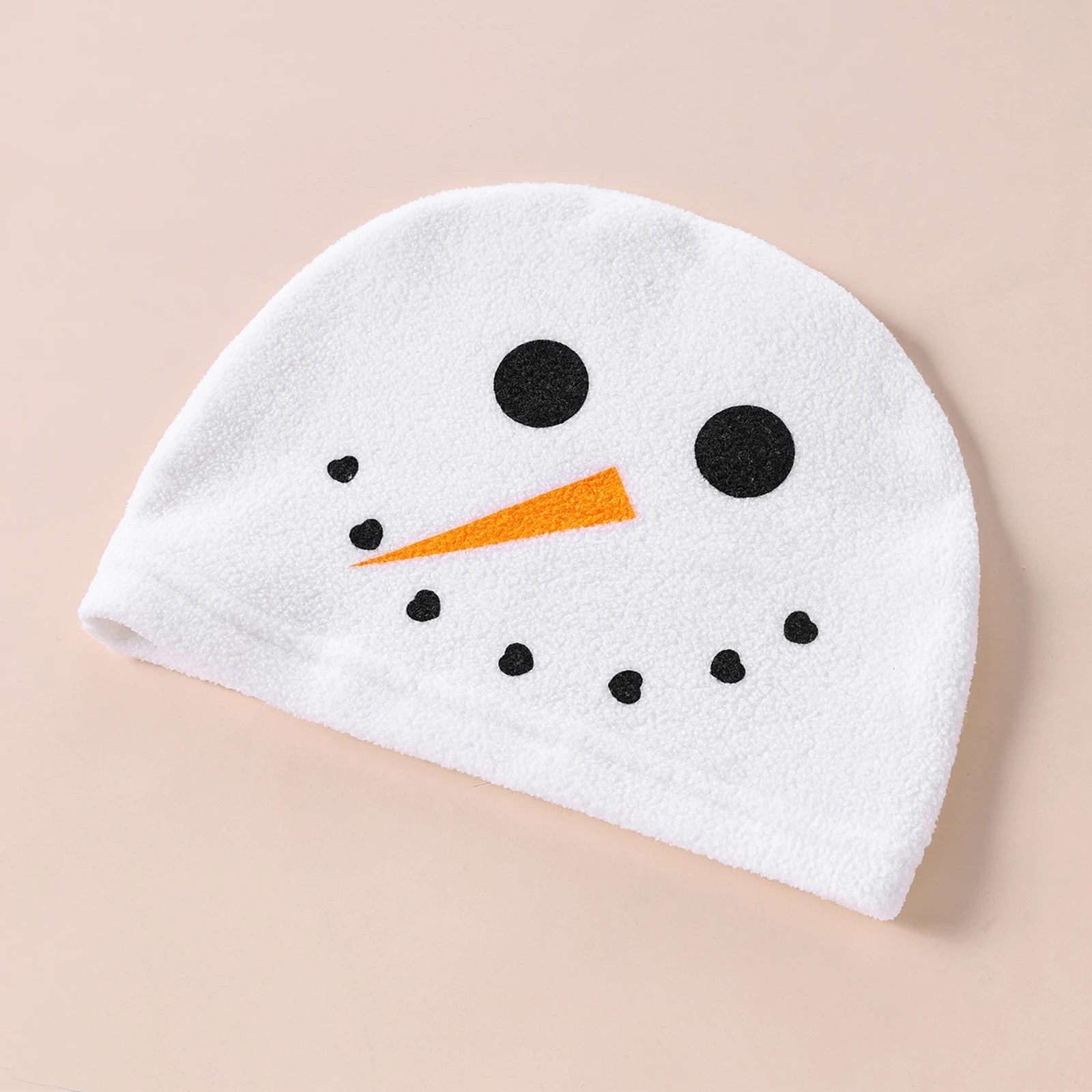 BeQeuewll Cute Snowman neonate ragazzi pagliaccetti inverno caldo neonato vestiti di natale manica lunga body bambino con cappello