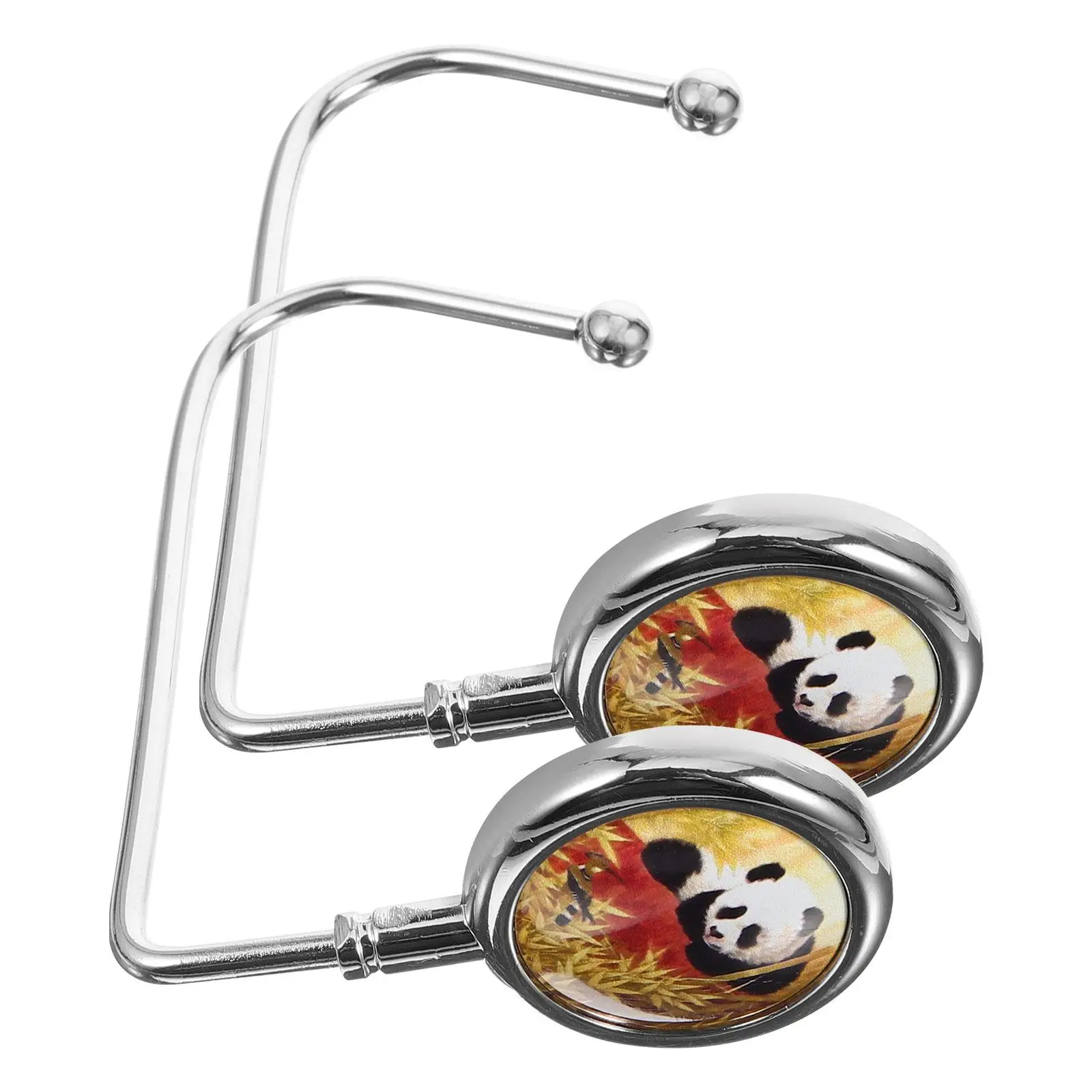 

Safety Mantel Hooks Tote Bag for Tables Stainless Steel Handbag Hanger Desk Travel