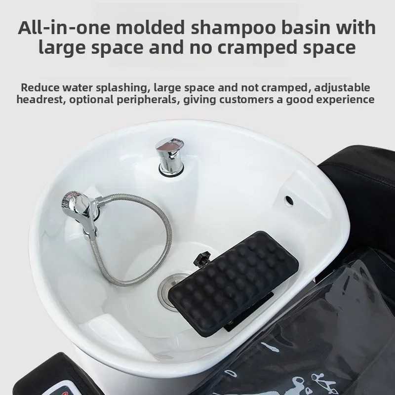 LH hair salon intelligent electric shampoo bed barber shop special water circulation fumigation
