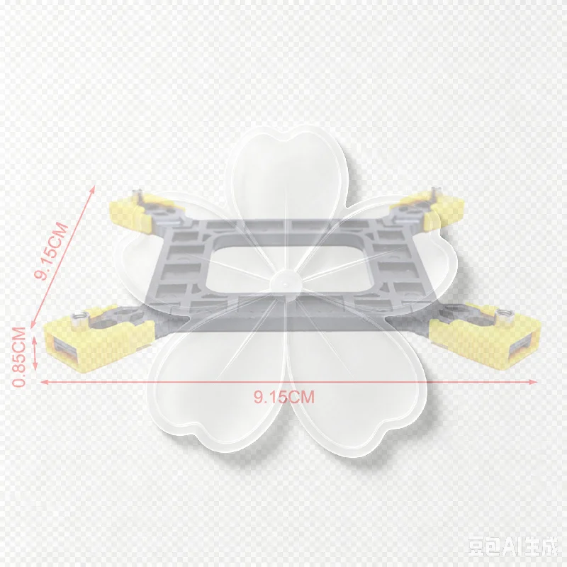 CPU Cooler Fan Bracket Lga775/115X/1200/1366 Universal Backplane Base For