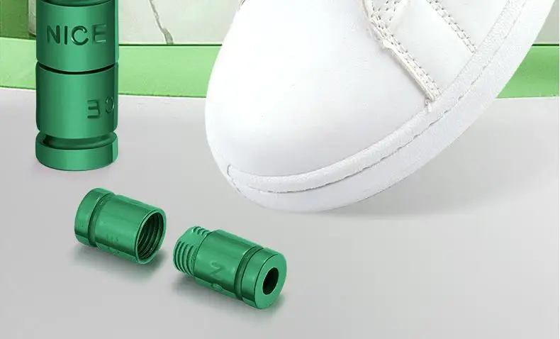 Elastische Schnürsenkel für Sneaker, Schnürsenkel ohne Binden, bunte Schnürsenkel mit Kapselverschluss, ohne Schnürsenkel, für Kinder und Erwachsene, 0,6 cm flache Schnürsenkel, 1 Paar/2 Paar. – Detail 2