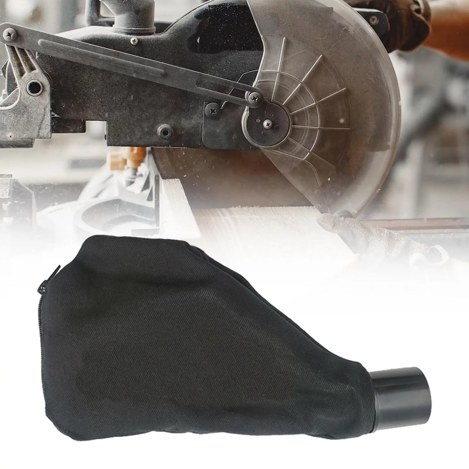 Il sacchetto del collettore di polveri per sega da tavolo sostituisce la borsa di raccolta della polvere riutilizzabile durevole delle parti