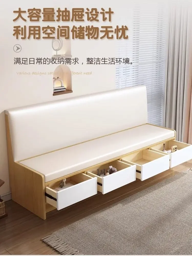 TAO Simple balcony, cross-back, rental house storage, solid wood sofa, milk tea shop, tavern