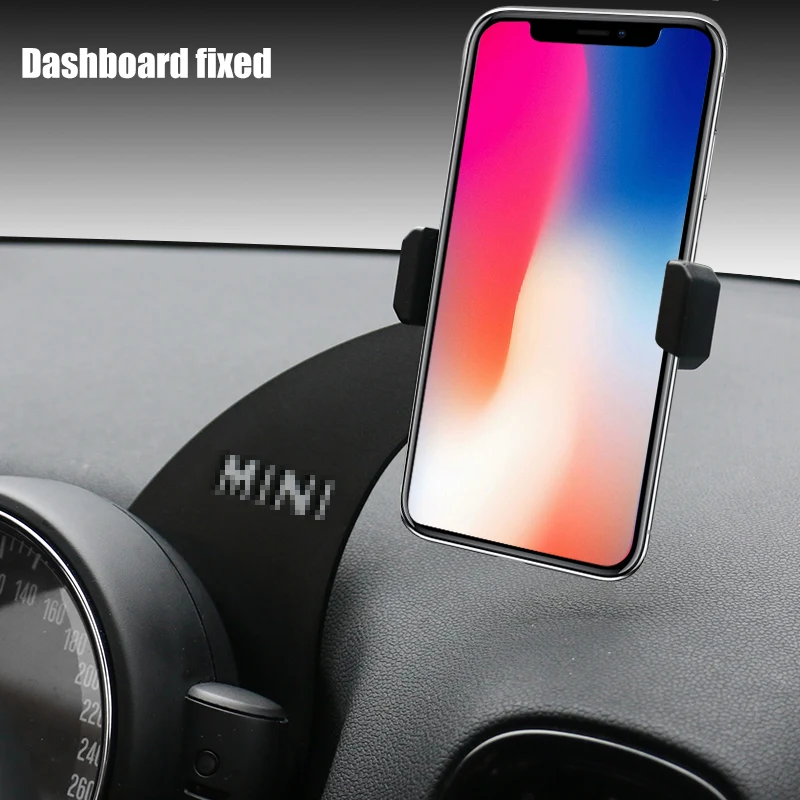 Cell Phone Holder for BMW Mini Rotatable Phone GPS Holder for Clubman Countryman Cooper R60 R61 and R55 R56 F54 F55 F56 F57 F60