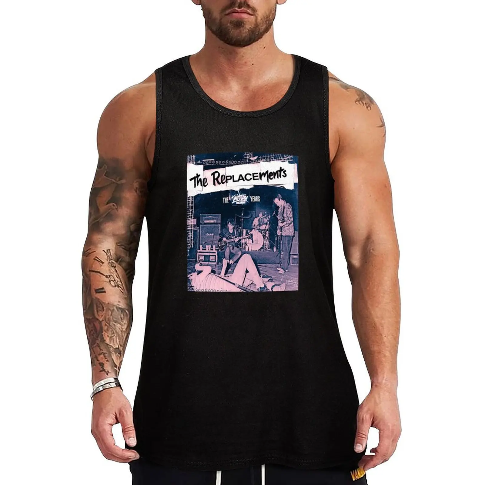 

The Replacements 11 Tank Top gym t-shirts man Men's gym Vest for boy Sports clothing