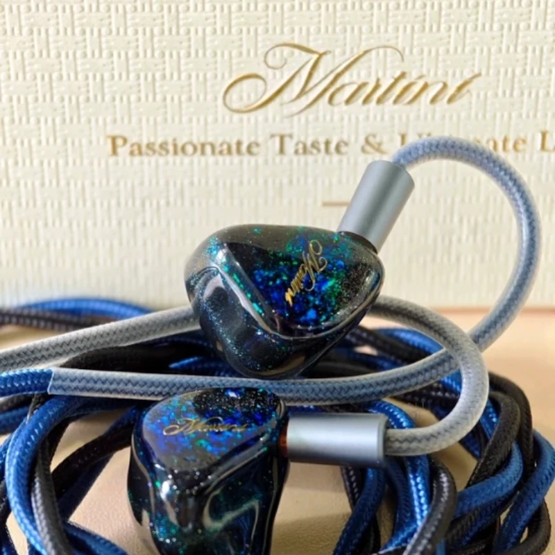 QoA Martini Limited Edition In-ear HIFI Earphone,1DD+4BA+1BC Hybrid VGP Award IEM,Wired Audiophile Vocal Monitor Flagship Earbud - view 3