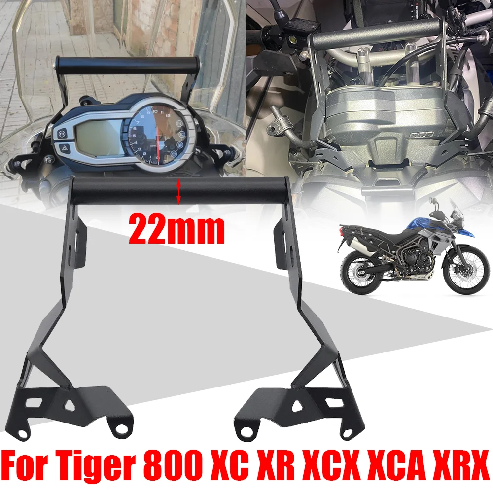 

Motorcycle Smartphone Holder Stand Support GPS Navigaton Bracket For Triumph Tiger 800 XC XR XCX XCA XRX 800XC 800XR Accessories