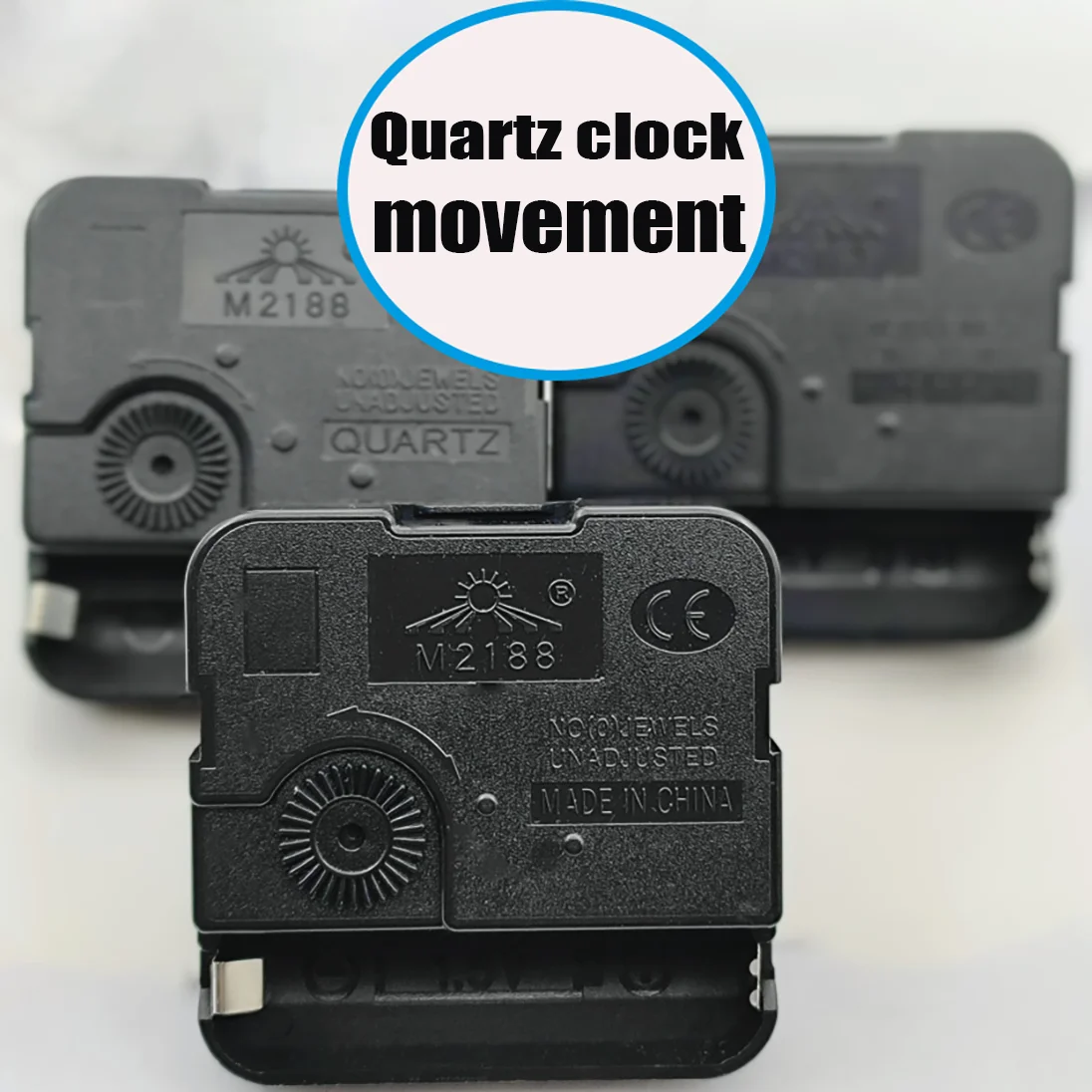 1pc Quartz clock movement wall clock movement lengthened M2188 movement jump seconds DIY cross rust wall clock movement