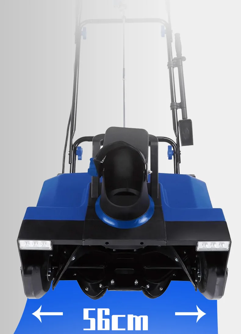 Electric Snow Sweeper Hand Push Snow Removal Greenhouse Type Home Commercial Property High Power Snow Clearing