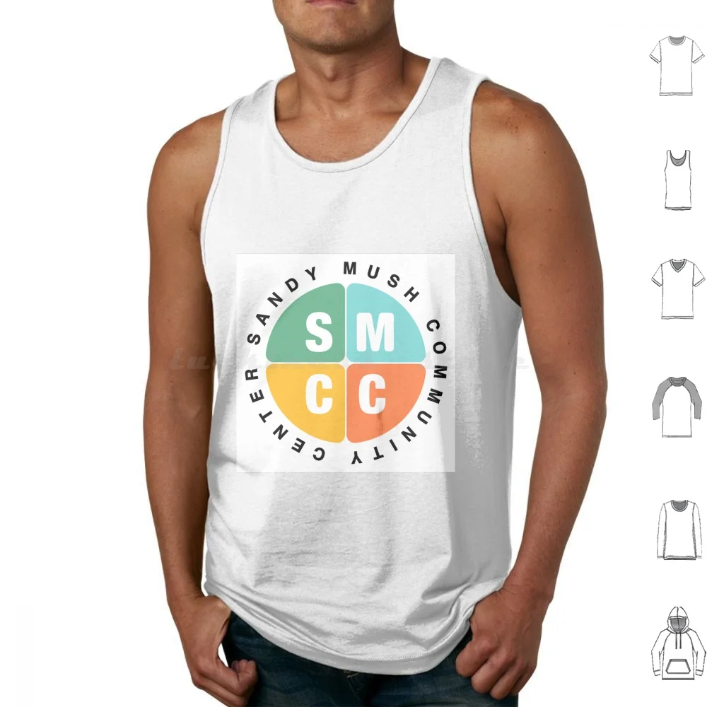 Sandy Mush Community Center-Round Logo Tank Tops Vest Sleeveless Smcc Community