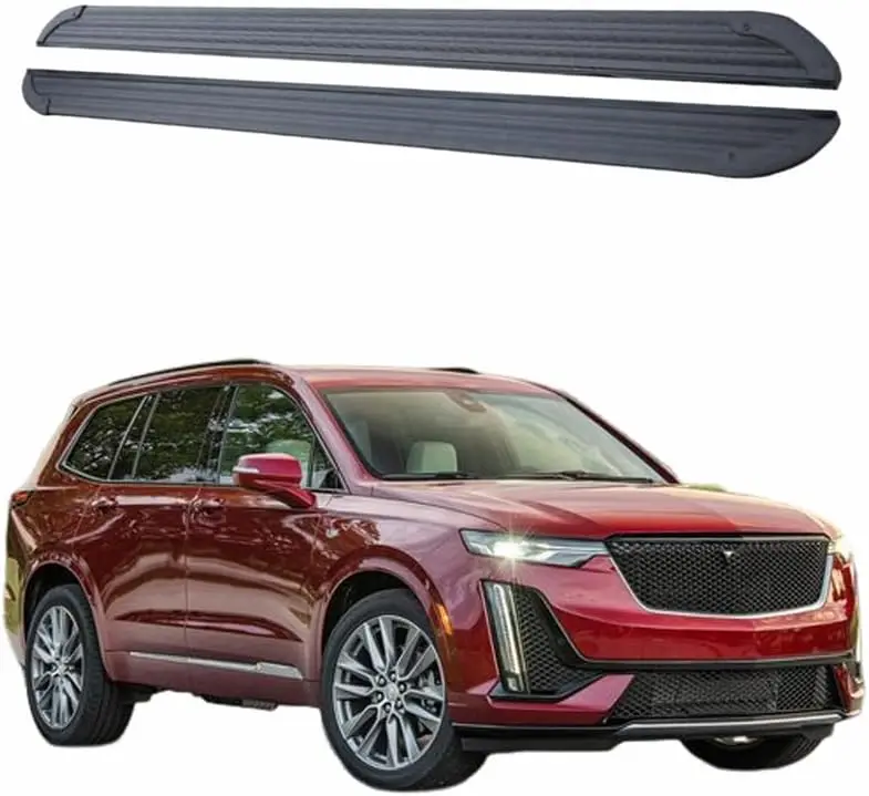 

Подножки подходят для Cadillac XT6 2019-2024, боковые ступеньки, боковые педали, алюминиевые ступеньки