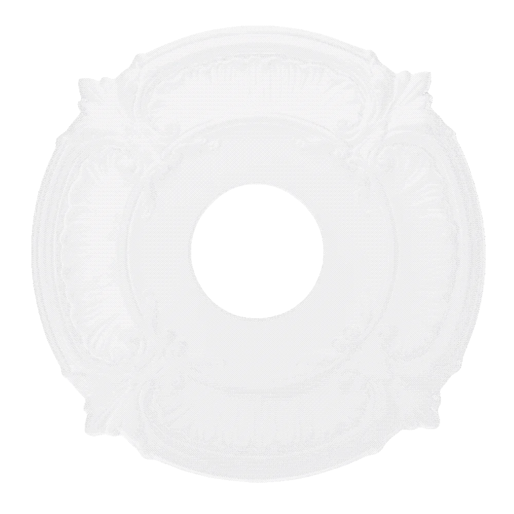 

Круглые потолочные медальоны, простая установка, размер 12 дюймов, декоративная панель для люстры, элегантная отделка