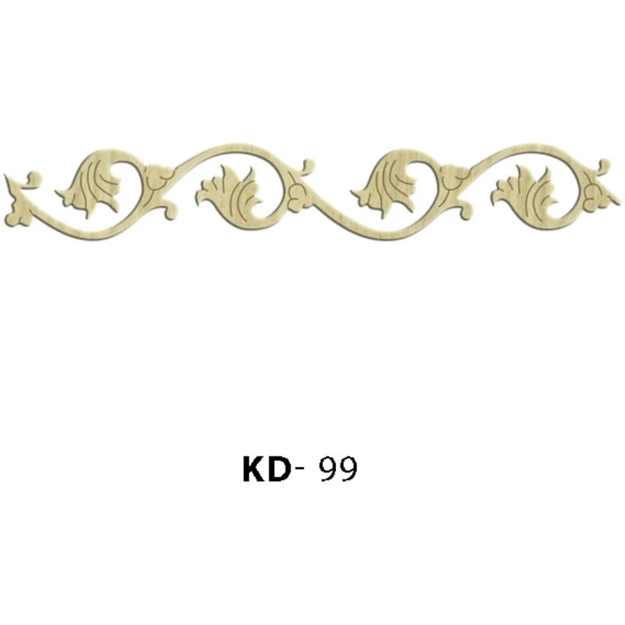 KD99 Motif Wood Package Ornament, Hobby Wood Painting Ornament