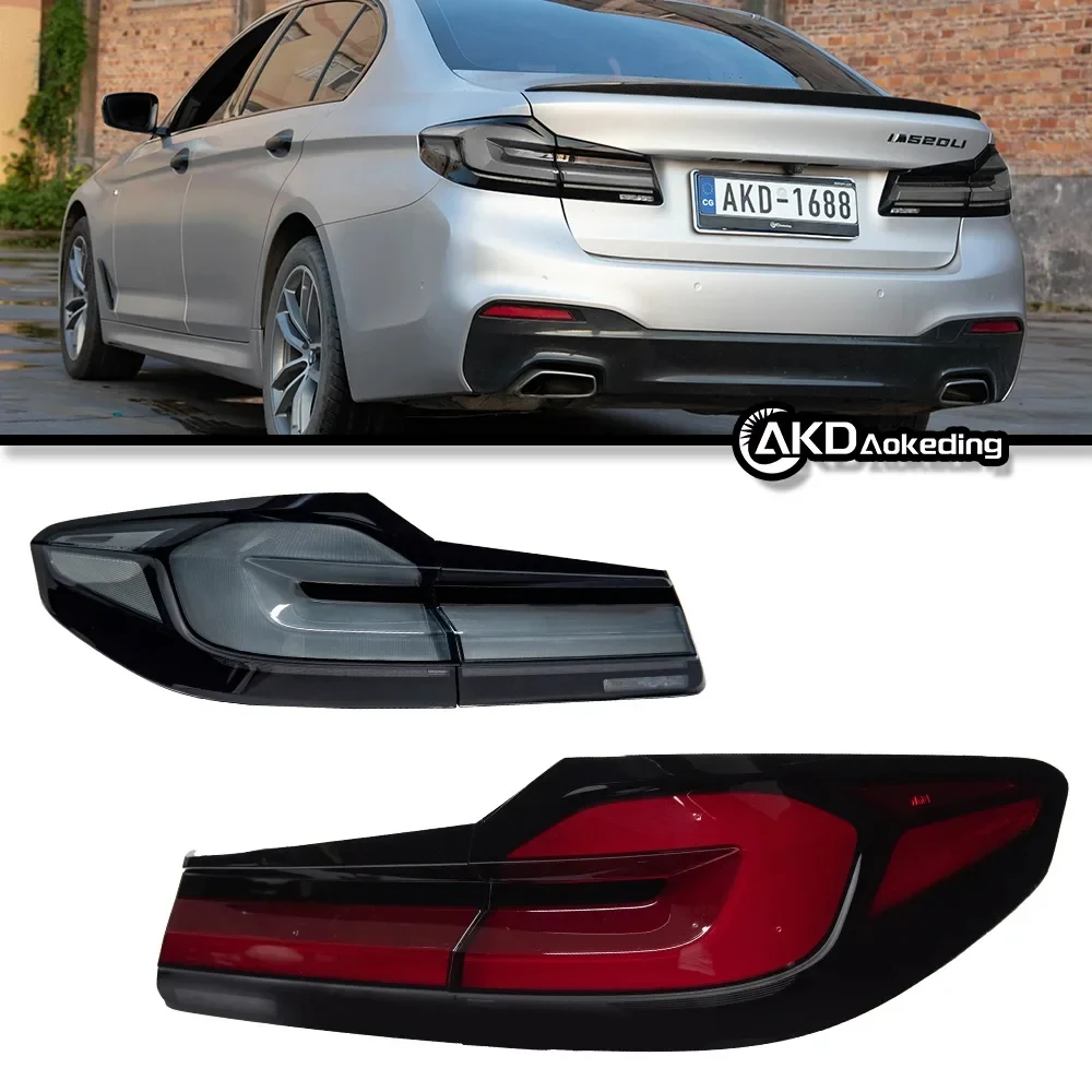 

For BMW 5 Series 18-20 year taillight assembly, the old G30 G38 is upgraded to 21 LCI rear taillights