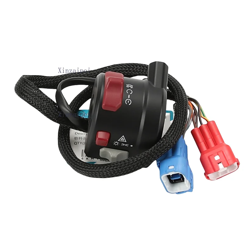 For CFMOTO 250SR Handle Switch 250 SR CF250-6A-6B Motorcycle Accessories Igniter Handle Headlight Button Switch Moto Handlebar