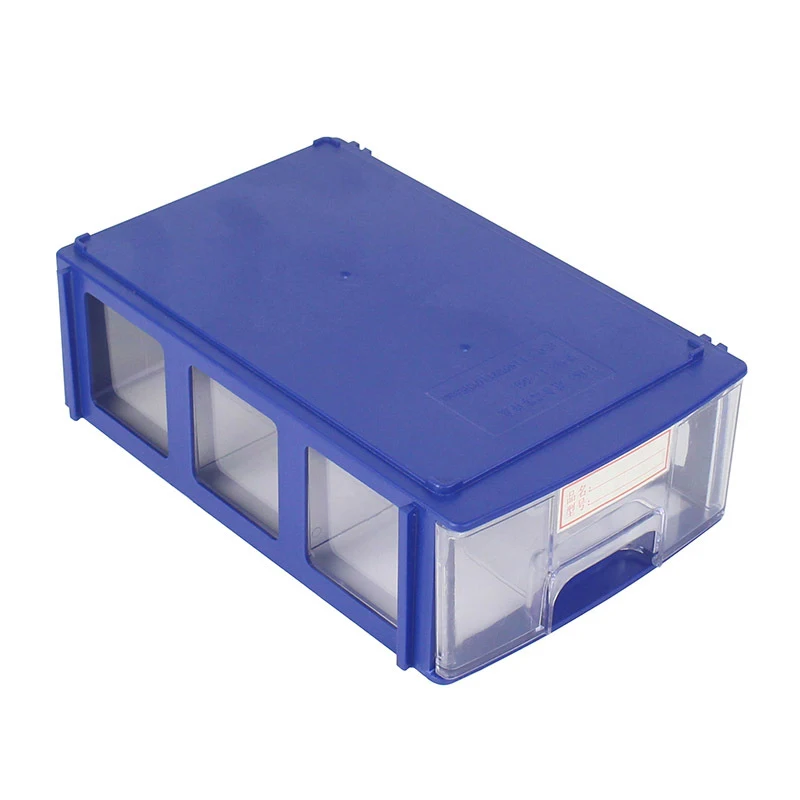 Stackable Plastic Hardware Parts Storage Boxes Component Screws Tool box Combined Cabinet Rack Building Block Drawer Case