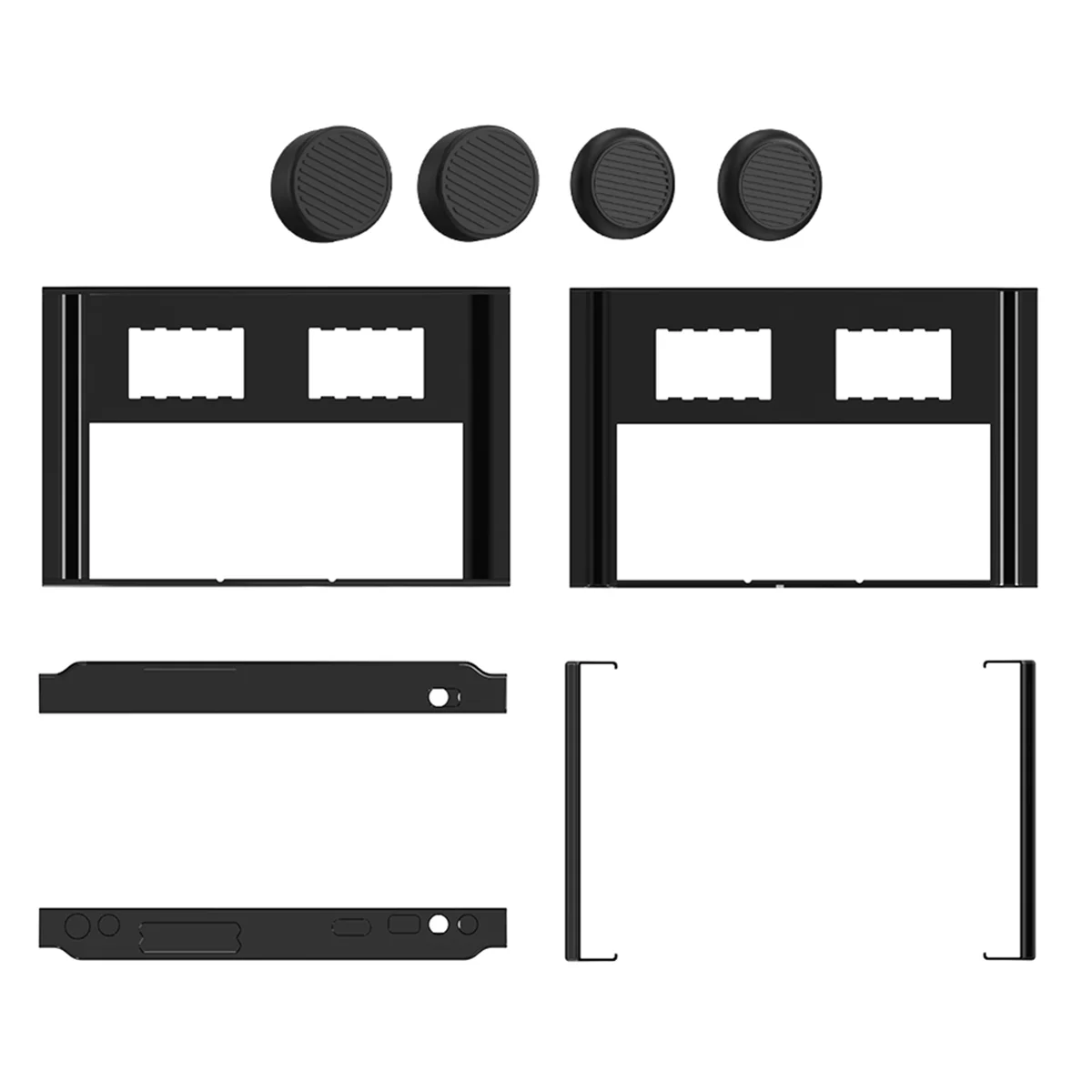 GOB-oProtective กรณี PC Anti-Scratch Monitor Protector กรณีลื่น 4 Thumb Grip Caps สําหรับ Lenovo Legion Go