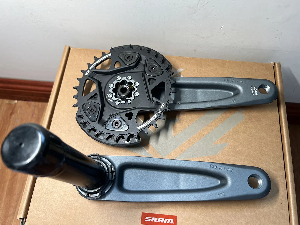 SRAM GX EAGLE TRANSMISSION Crankset No-nonsense, Two independently removeable MTB & Road bicycle acesssories cycling