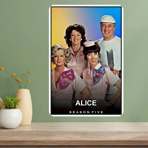 Alice Classic TV Show Metal Poster Sign