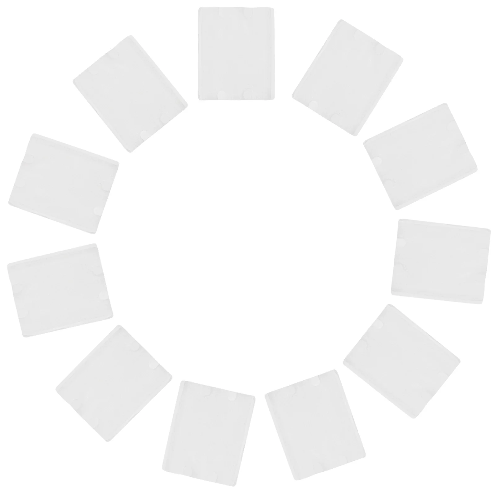 100 قطعة من وسادات القطن سميكة لإزالة المكياج للاستعمال مرة واحدة، وسادة ناعمة من الوبر للسفر للعناية بالبشرة المحمولة #3