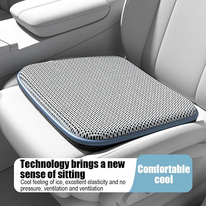 

Summer Car Cooling Pad 5W 10W Usb Ice Silk Breathable Cooling Pad Seat Refrigeration Blowing Seat Cushion for Car Van Truck