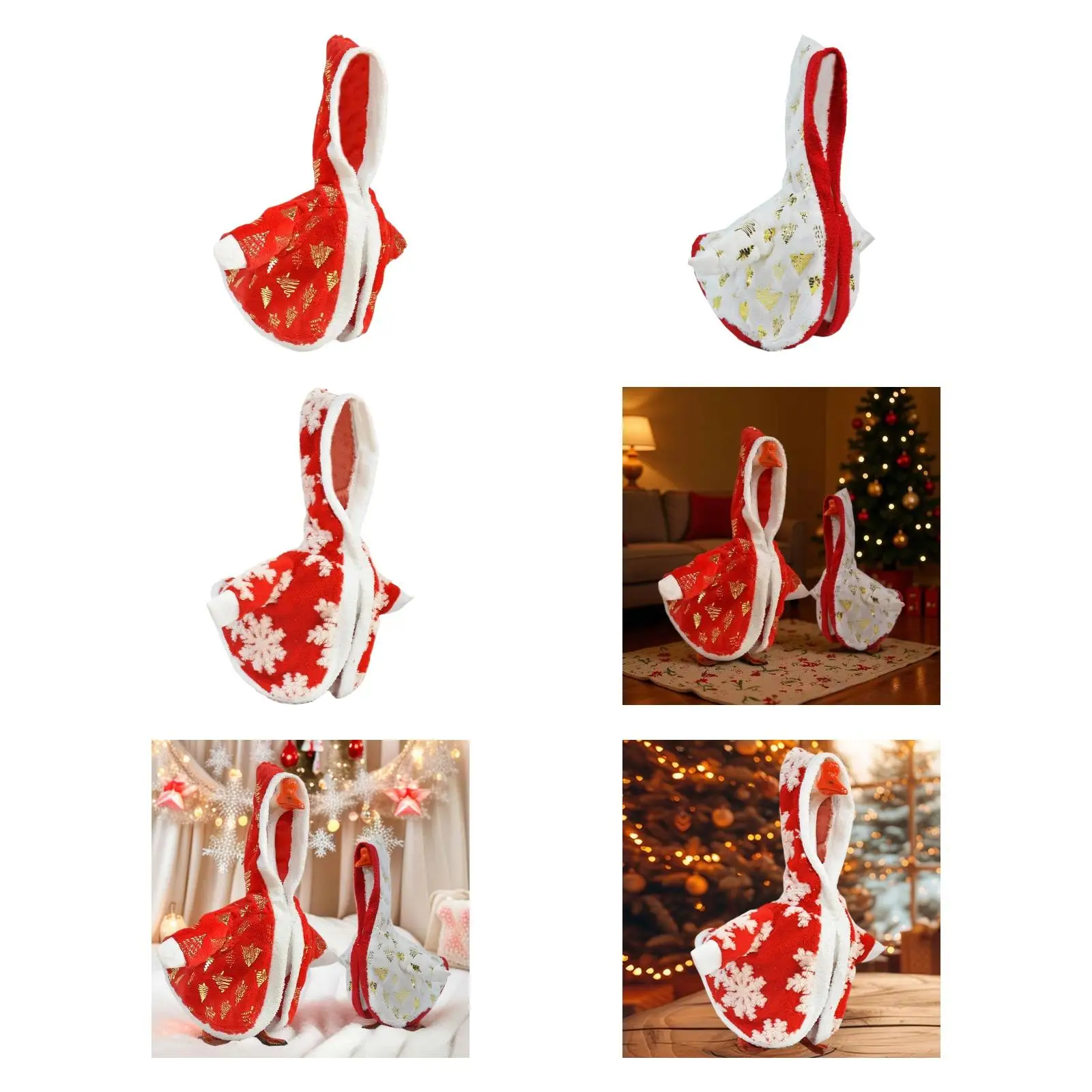 

Рождественский наряд гуся, декоративный, креативный забавный рождественский костюм, газон, крыльцо, гусь, одежда для газона, уличное украшение для вечеринки, крыльца