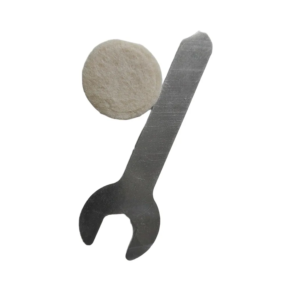 Wool Felt Gasket For Breville 870 878 880 500  For Espresso For Machine Grinder Burr Seal Pad Damping Strip With Wrench Tool