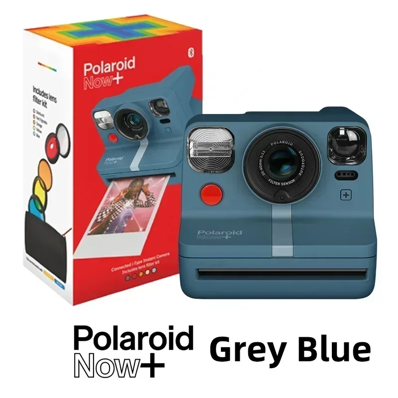 Polaroid OneStep NOW Gen 2 2-in-1 Instant Camera in Rainbow with Black and White Film - Perfect Christmas Gift