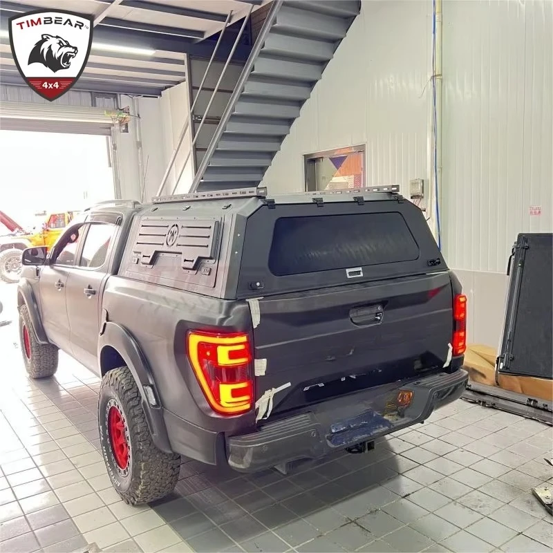 4X4 Pickup Truck Cover Waterproof Lightweight Steel Canopy Hardtop for Ford F150 Raptor 5.5FT 6.5FT