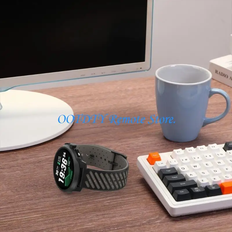 

Мягкий эластичный ремешок для часов 22 мм, сменный с вентиляционным дизайном, комфортный, защищенный от пота ремешок для часов