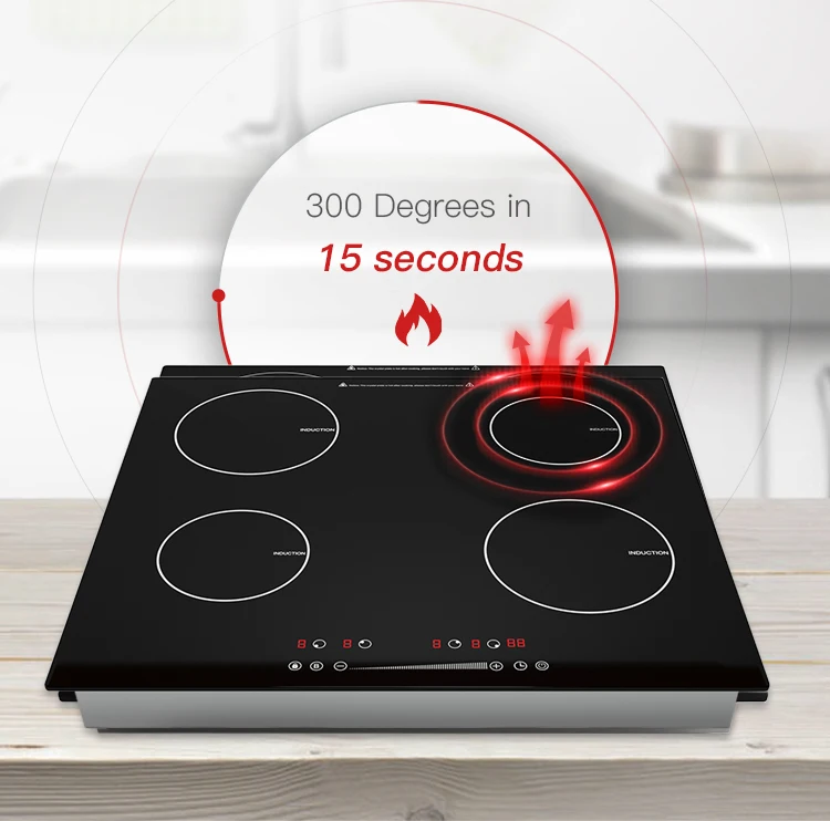Factory hot selling 2025 new multifunctional high quality induction cooktop 4 burner commercial electric ceramic stove DIY OEM
