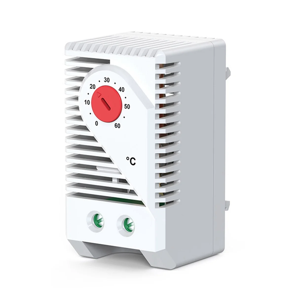 ABZV - Przełącznik mechaniczny regulatora temperatury NO NC 0-60 ℃   Termostat szafkowy i kontrola wilgotności AC 250V 10A KTO011