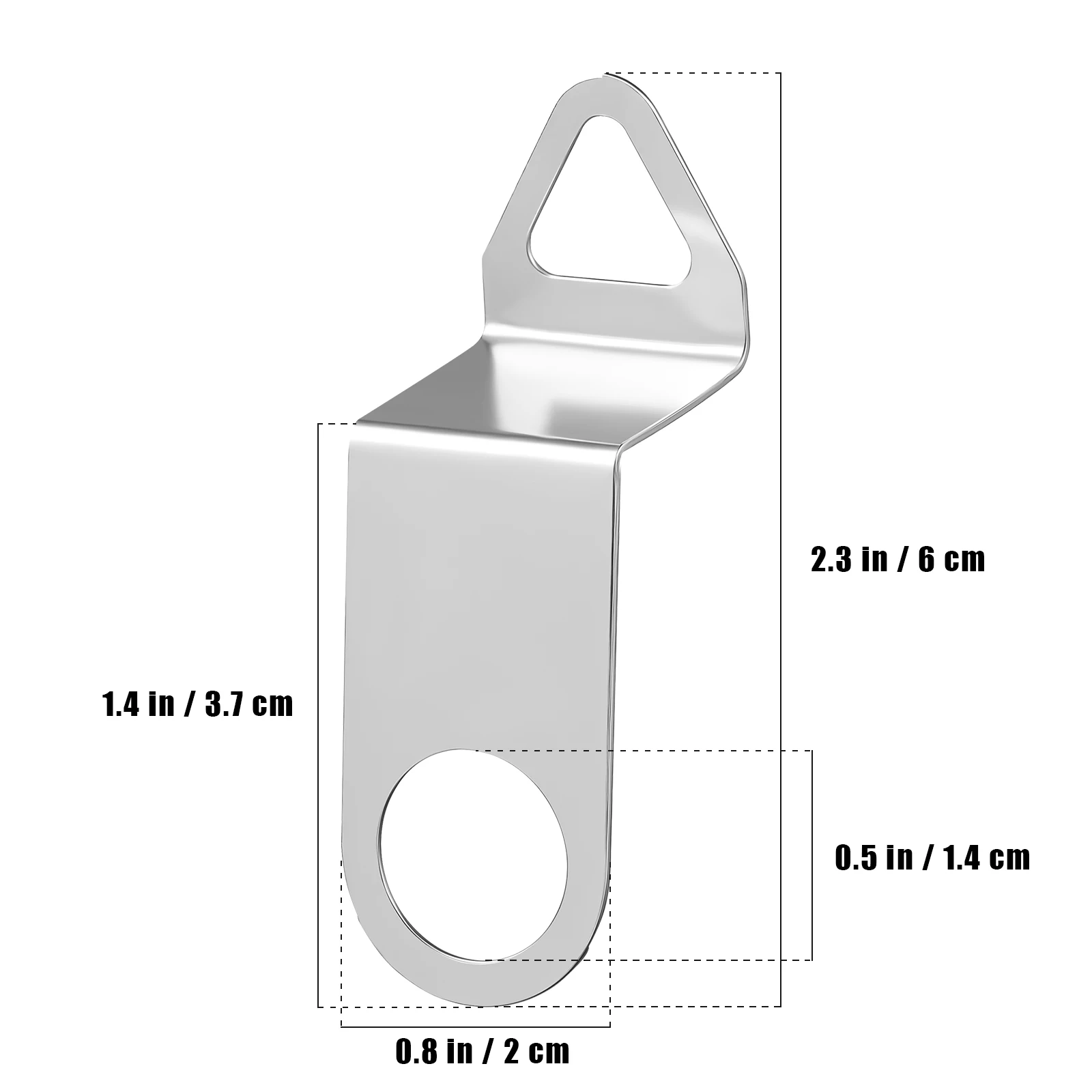 4pcs Clock Movement Hook Quartz Mechanism Holder Hanging Kit Clock Back Hanger Plate Fixing Replacement Parts