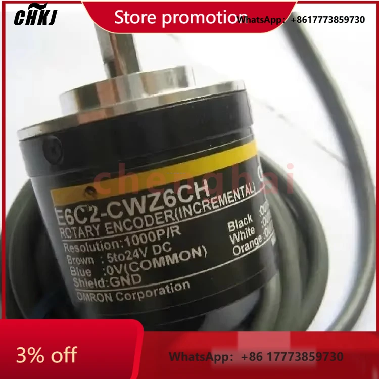 

CHKJ-2025NEWIncremental Rotary Encoder E6C2-CWZ6CH