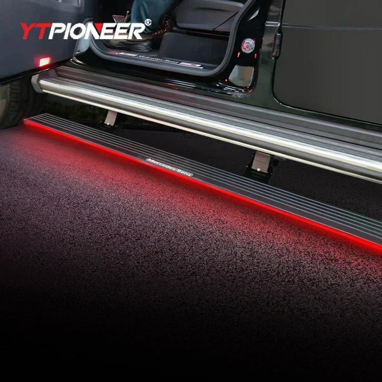 

LED Long Short Power Step Pedal Car Electric Side Step Running Board for Mercedes Benz G Wagon Class W464 G500 G63 AMG 4x4