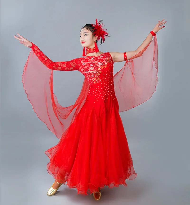 2024 new Ballroom Dancing Dress Competition Dance Dress Women Standard High Quality Spendex Flamenco Standard Ballroom Dresses