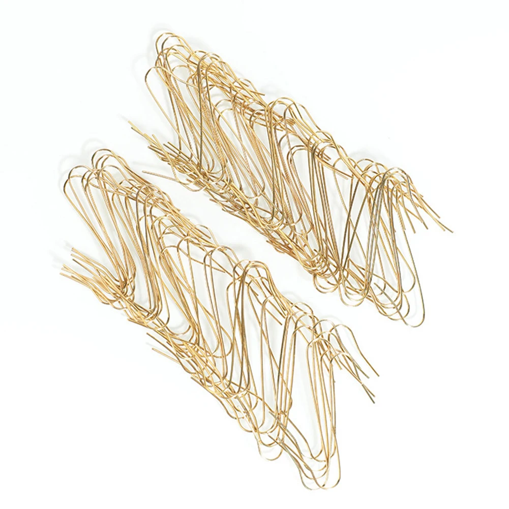 For Christmas Ornaments Metal Hooks Christmas Tree Hooks 4cm Securely Holds Ornaments Sturdy Metal Construction