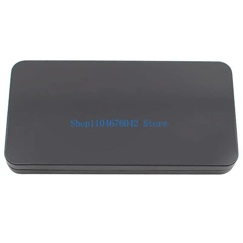 652F Tinplate Cash Box Single Row Currency Tray Paper Money Management Case Banknote Organization Box