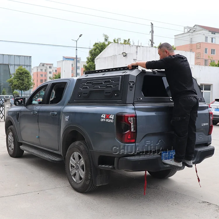 Pickup Truck Canopy Hard Top Topper Camper Aluminum Canopy For Ford Ranger Dodge Ram Mazda 2006 Frontier