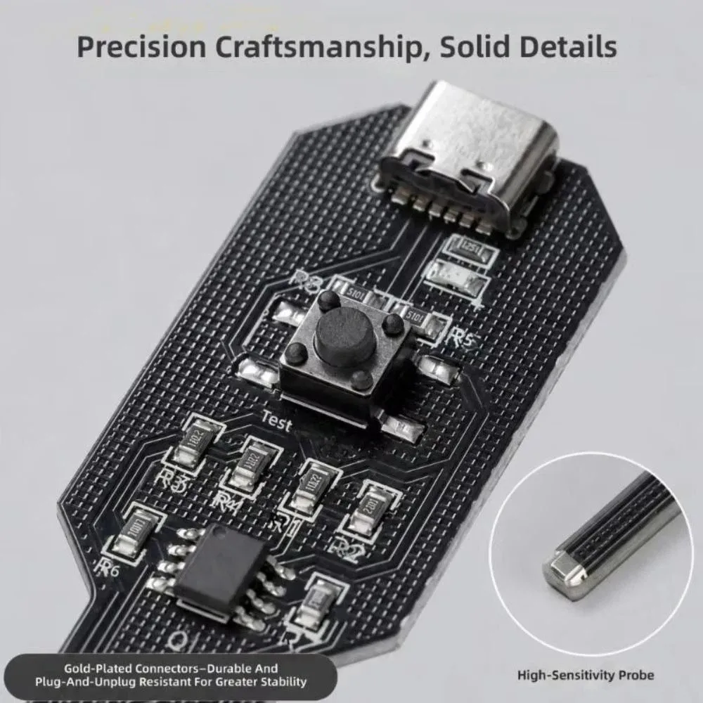 Third Generation Motherboard Coil Tester Strong Stability Quick Investigation Electromagnetic Induction Tester Type-C
