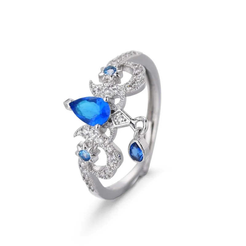 Anello originale God Fu Carlos dea dell'acqua Fu Fu fan originale cos accessori periferici anello di impressione bidimensionale