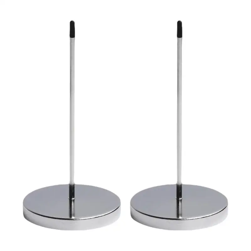 Y1UB 2 Pcs Desk Receipt Holders Bill Fork Restaurant Check Spindle Metal Memo Holders