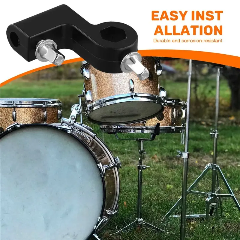 NALFI-2X Drum Jazz Drum Single Pedal Step Hammer Mounting Assembly Parts Step Hammer Accessories Black