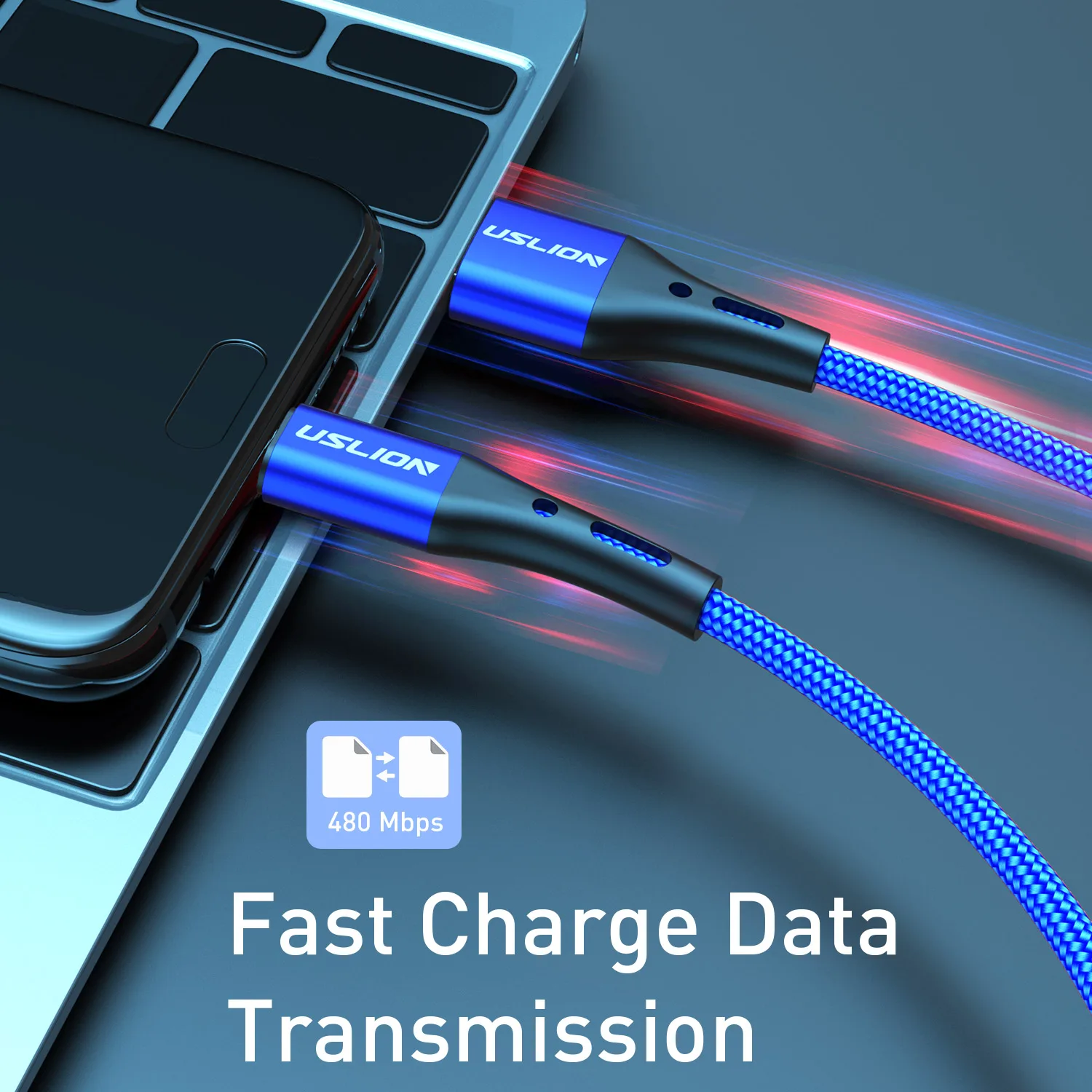 3A 0.5m/1m/2m/3m Fast Charging Data Cable USB to Micro Smart Power off Mobile Phone Charger Accessories for Millet Android - náhled 5